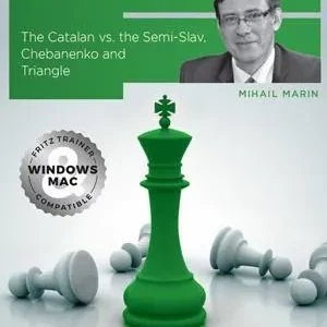 The Catalan vs. the Semi-Slav, Chebanenko and Triangle - Mihail Marin PC_DVD