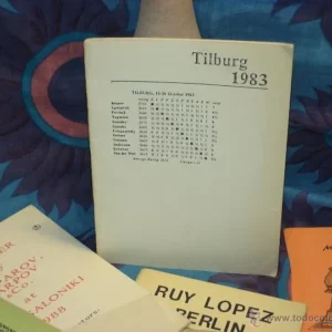 Tilburg 1983 - Karpov/Wade DESCATALOGADO!!!