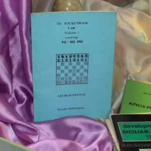 Ajedrez. Chess. TN POCKETBOOK 1.e4. Volume 1. Covering VII-XII 1992 - Les Blackstock DESCATALOGADO!!