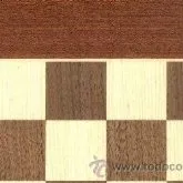 Tablero popular de ajedrez de madera TPB-5 acabado mate 60x500x15 mm.